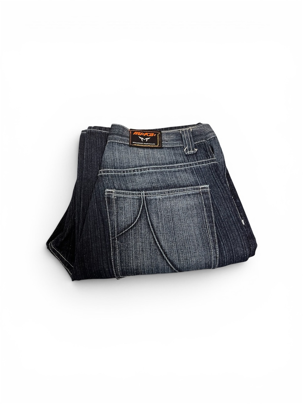 MU:KA: 2YK Abstract Blue Jeans